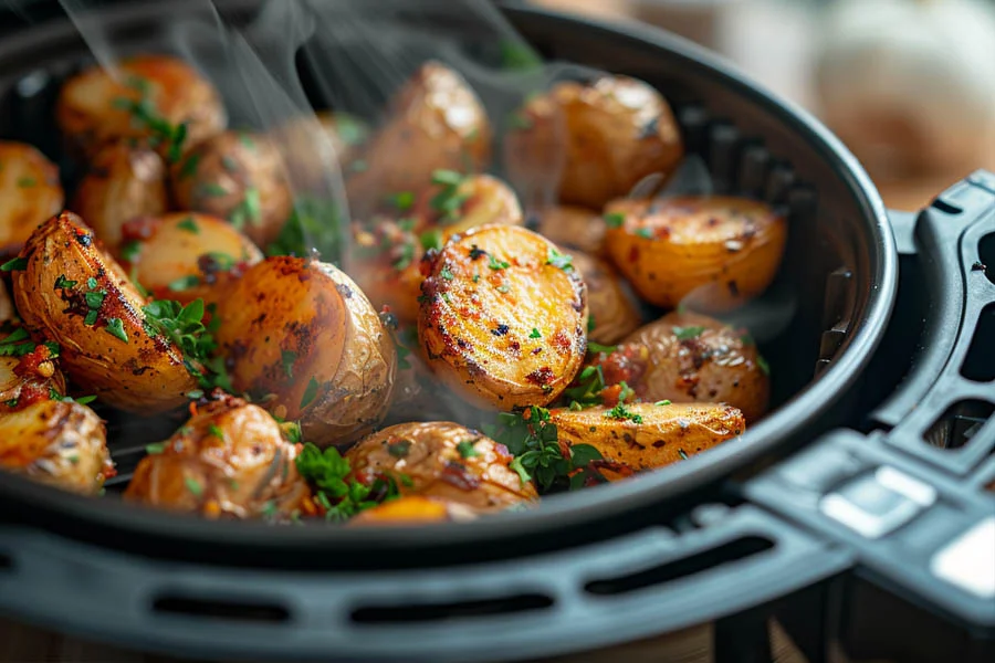 sweet potato air fryer wedges